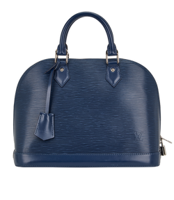 Alma PM, Epi Leather, Blue, L/K/E, 2*